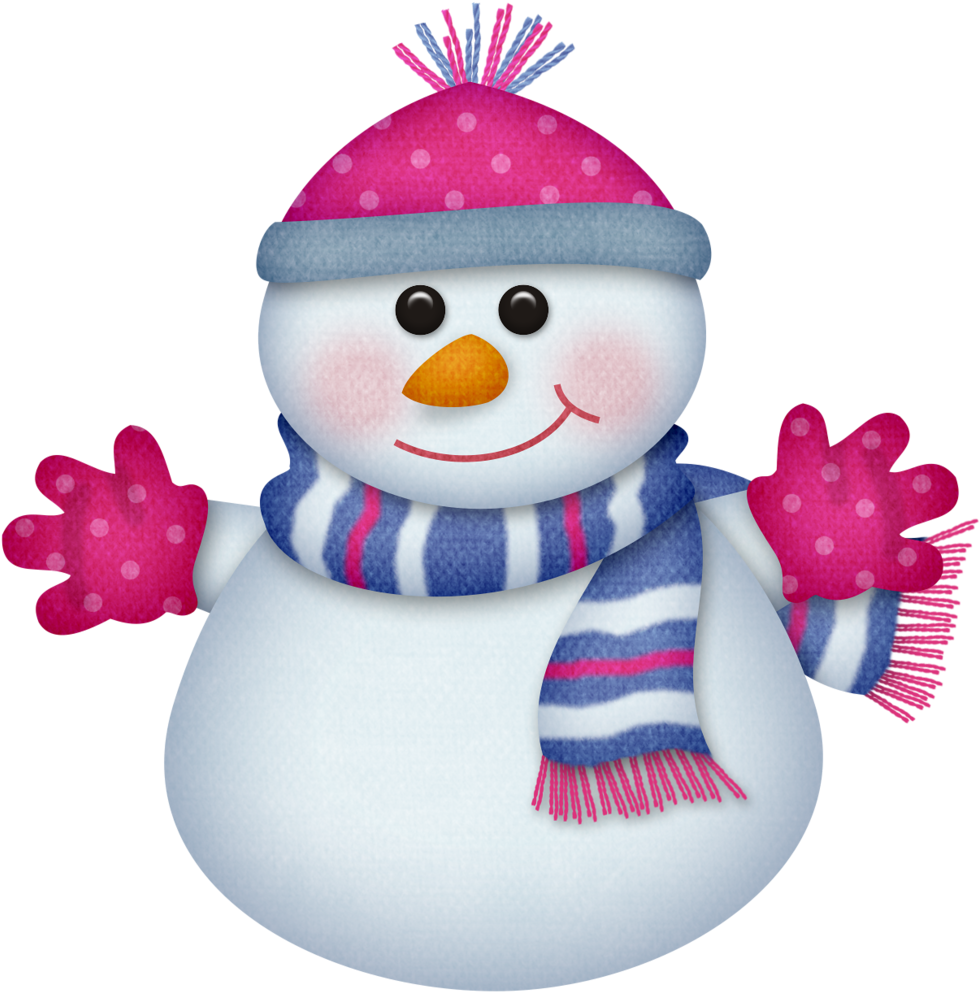 B *✿*winter Cheer - Snowman (1024x1024)