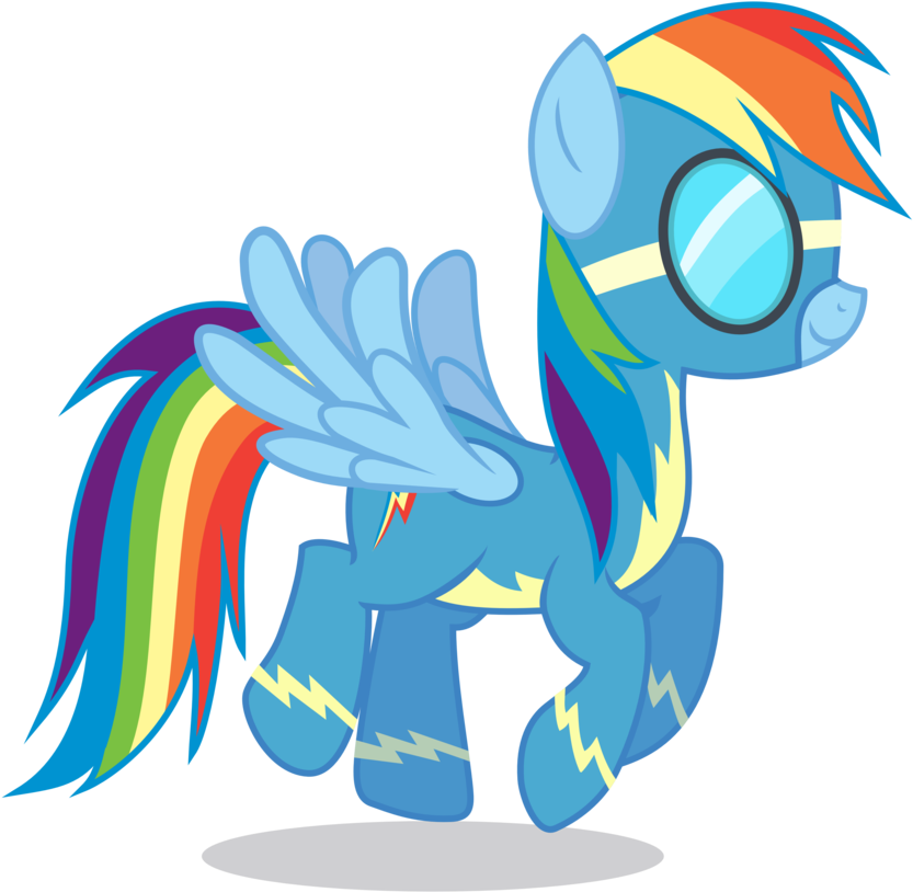 Rainbow Dash As A Wonderbolt By 90sigma - Rainbow Dash And The Wonderbolts (852x937)