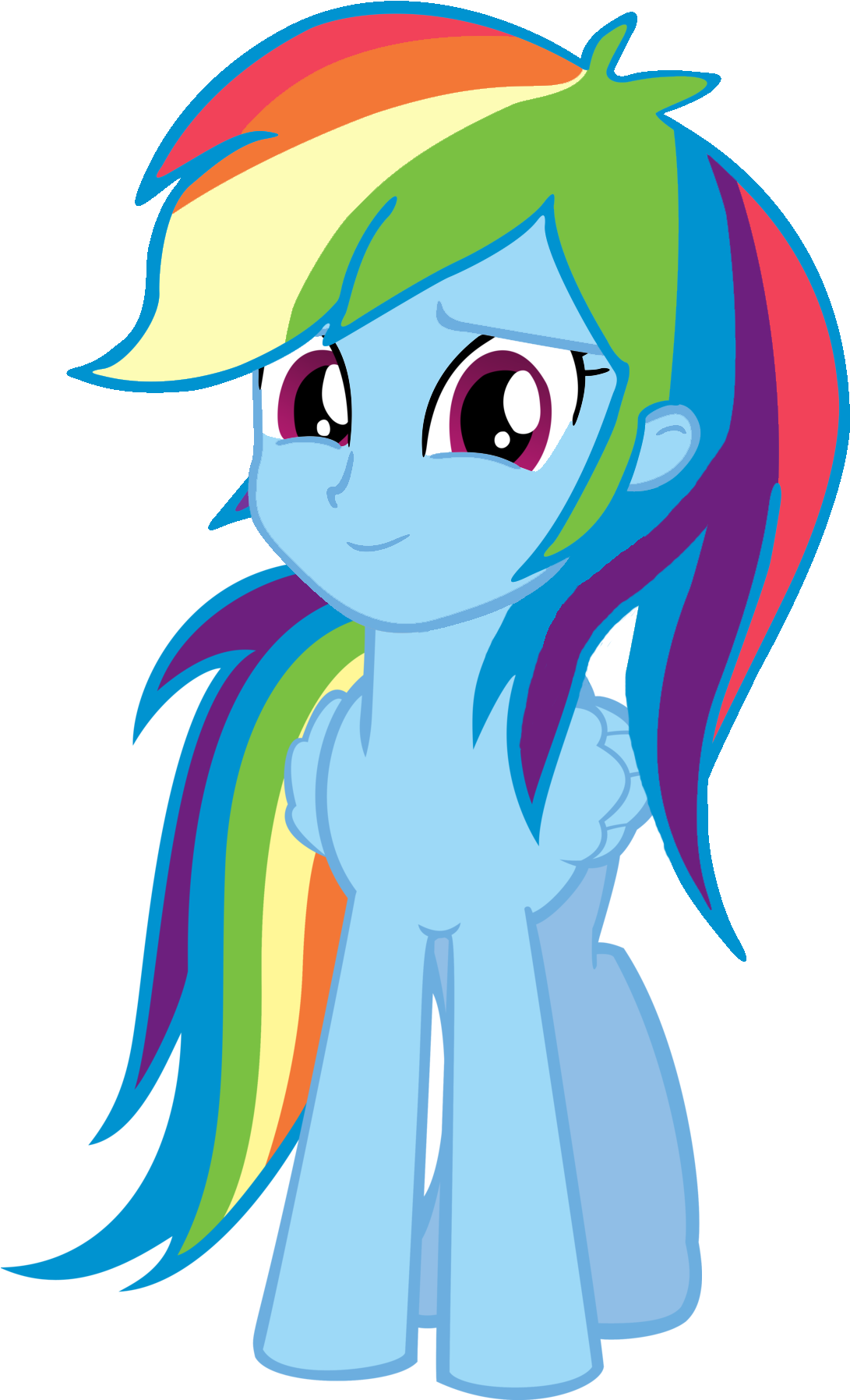 Rainbow Dash Pinkie Pie Rarity Applejack Twilight Sparkle - My Little Pony Rainbow Dash (1181x1933)