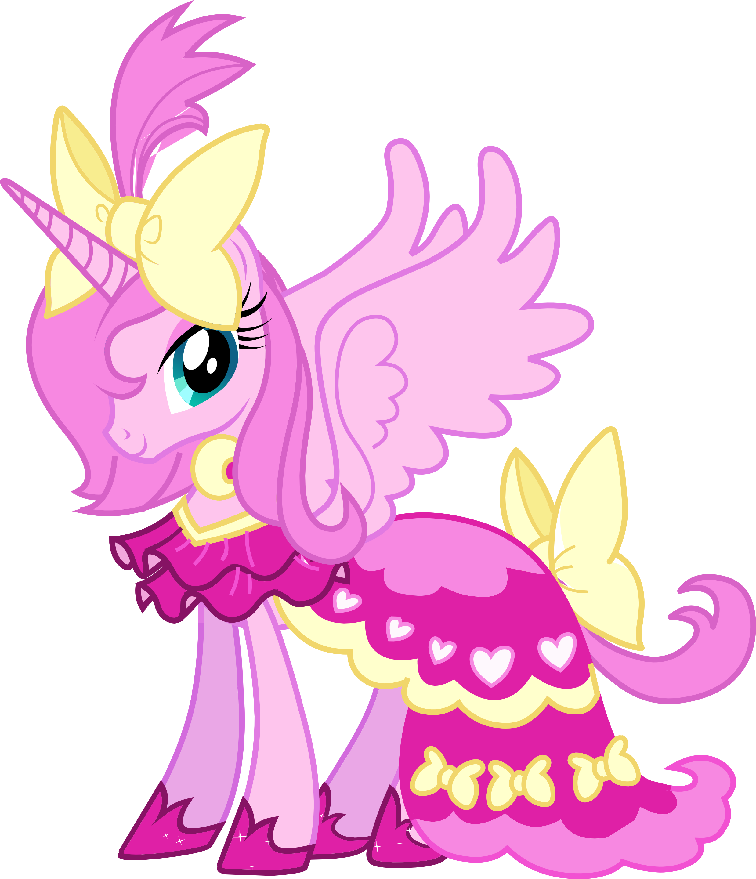 Image Castle Creator Princess Luna Pink Makeover Png - Little Pony Friendship Is Magic (2477x2880)