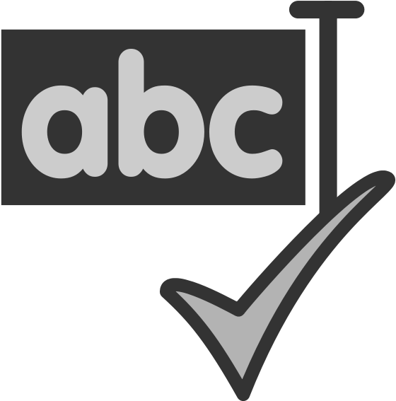 Spell Check Png (600x600)