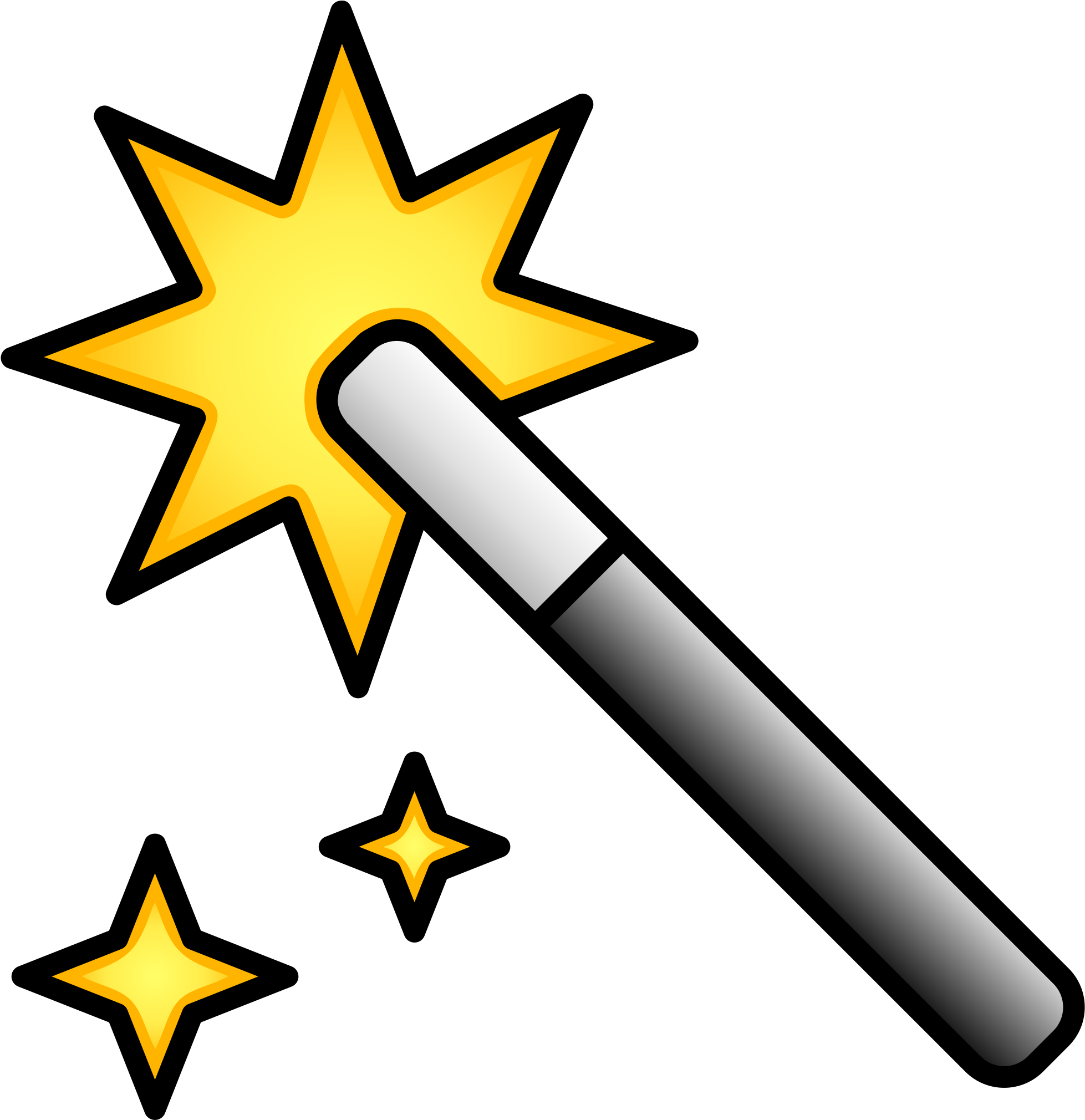 Magic Wand Icon 229981 Color Flipped - Washing Up Icon (2000x2067)