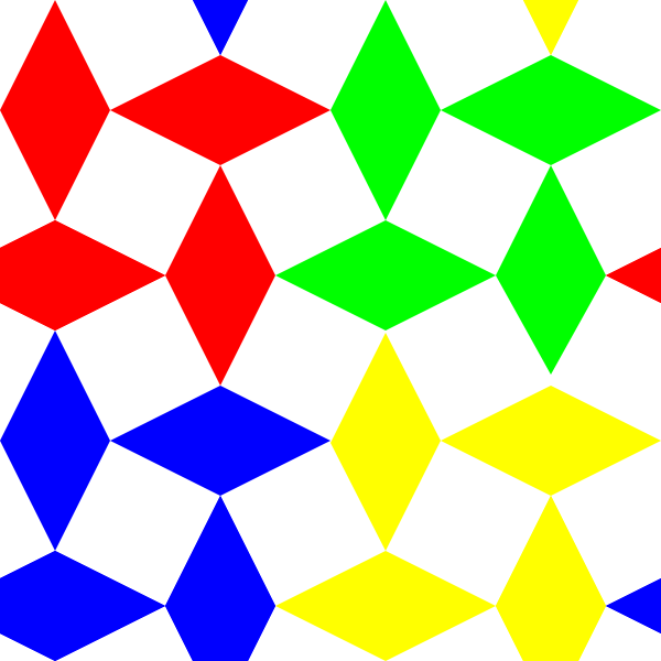 Free Vector Diamond Squares 3 Pattern Clip Art - Free Clip Art Pattern (600x600)