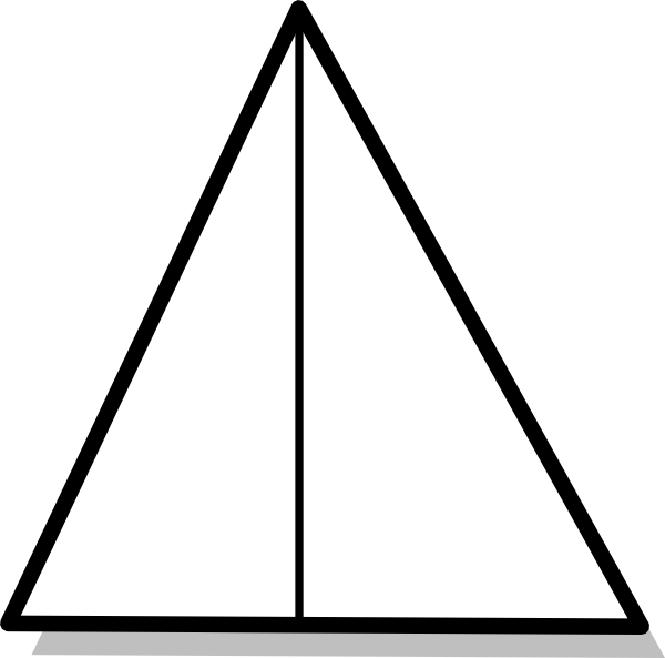 Triangle Shape Png White (600x593)