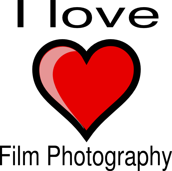 I Love Film Photography Clip Art - Photography (600x598)