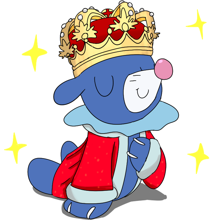 Pokémon Sun And Moon Cartoon Clip Art Fictional Character - King Popplio (727x796)