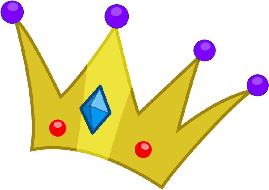 Almost) Rarity's Crown By Vectorshy On Clipart Library - My Little Pony Crown (900x633)