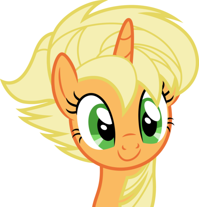 Twilight Sparkle Rarity Hair Face Yellow Facial Expression - Punklight Applejack (680x707)