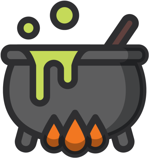Pot, Cauldron, Poison, Halloween, Magic, Withcraft, - Magic Pot Clip Art (512x512)