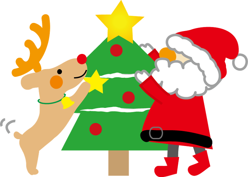 Christmas Clipart, Merry Christmas, Carmen Dell'orefice, - フリー 素材 イラスト クリスマス (800x571)