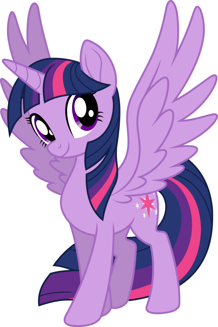 Mlp Fim New Twilight Sparkle Vector By Luckreza8 - My Little Pony Movie Princess Twilight Sparkle (730x1095)