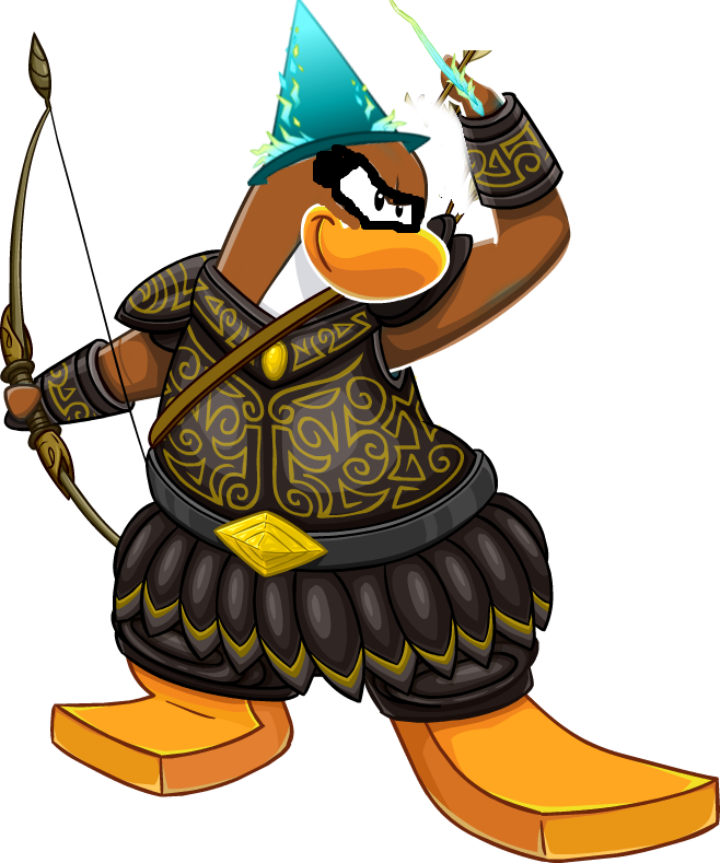 Wizard Ninja Penguins - Club Penguin Pinguins Ninjas (658x789)