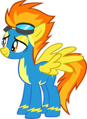 Mlp Spitfire Vector By Mlpvectors203 - Spitfire My Little Pony (300x410)