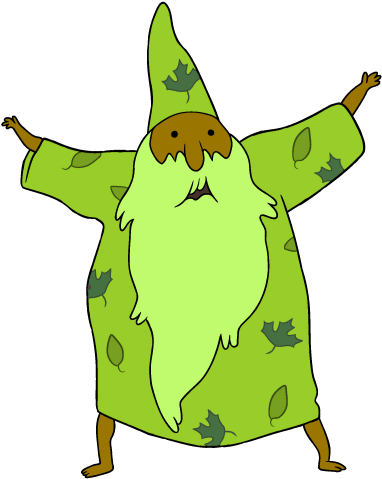 Forest Wizard - Forest Wizard Adventure Time (406x489)
