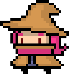 Soul Knight Wizard - Soul Knight Pixel Characters (350x350)