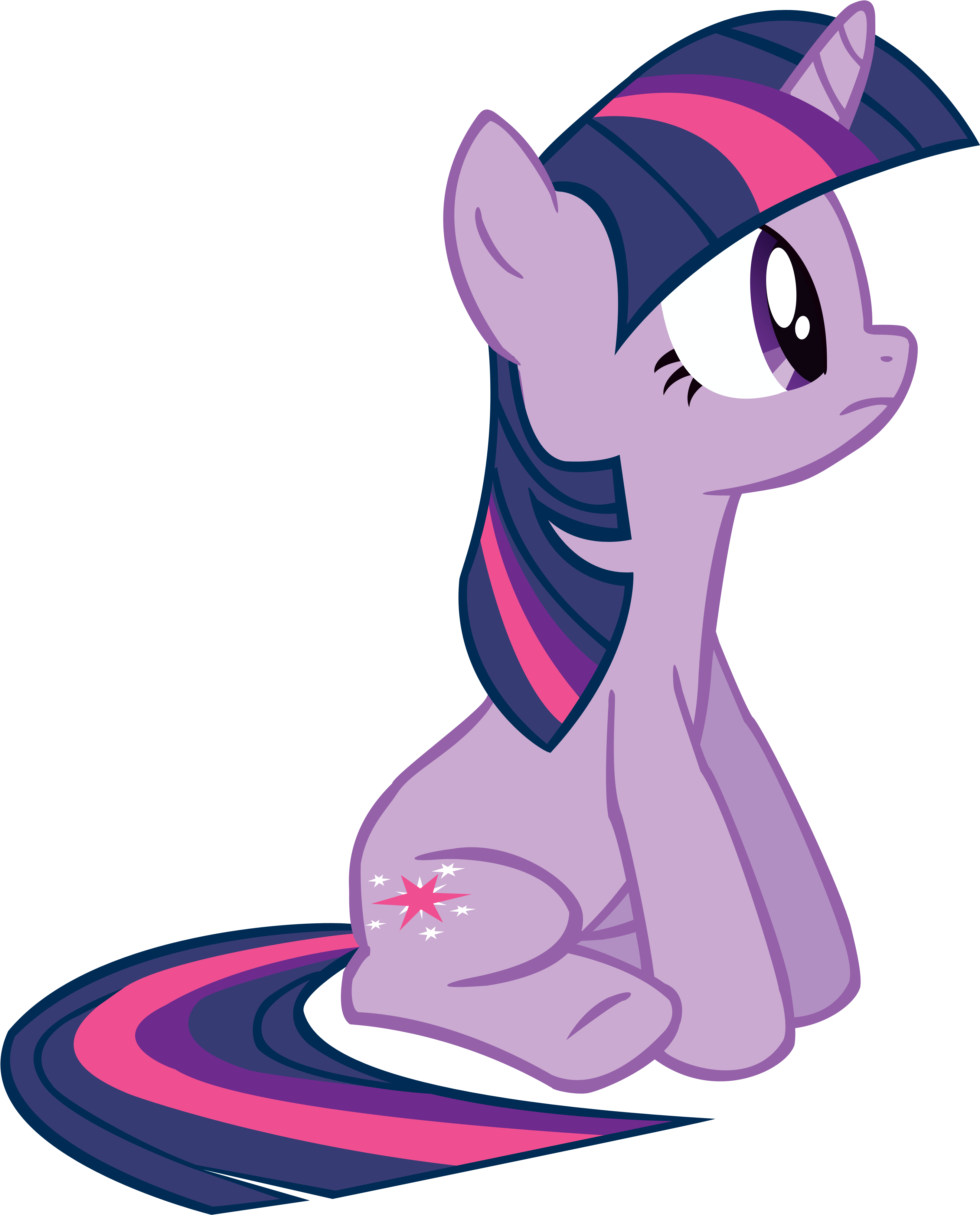 Cezzlo 1 1 Sitting Twilight Sparkle By Donnyku - My Little Pony Twilight Sparkle Sit (3390x4090)