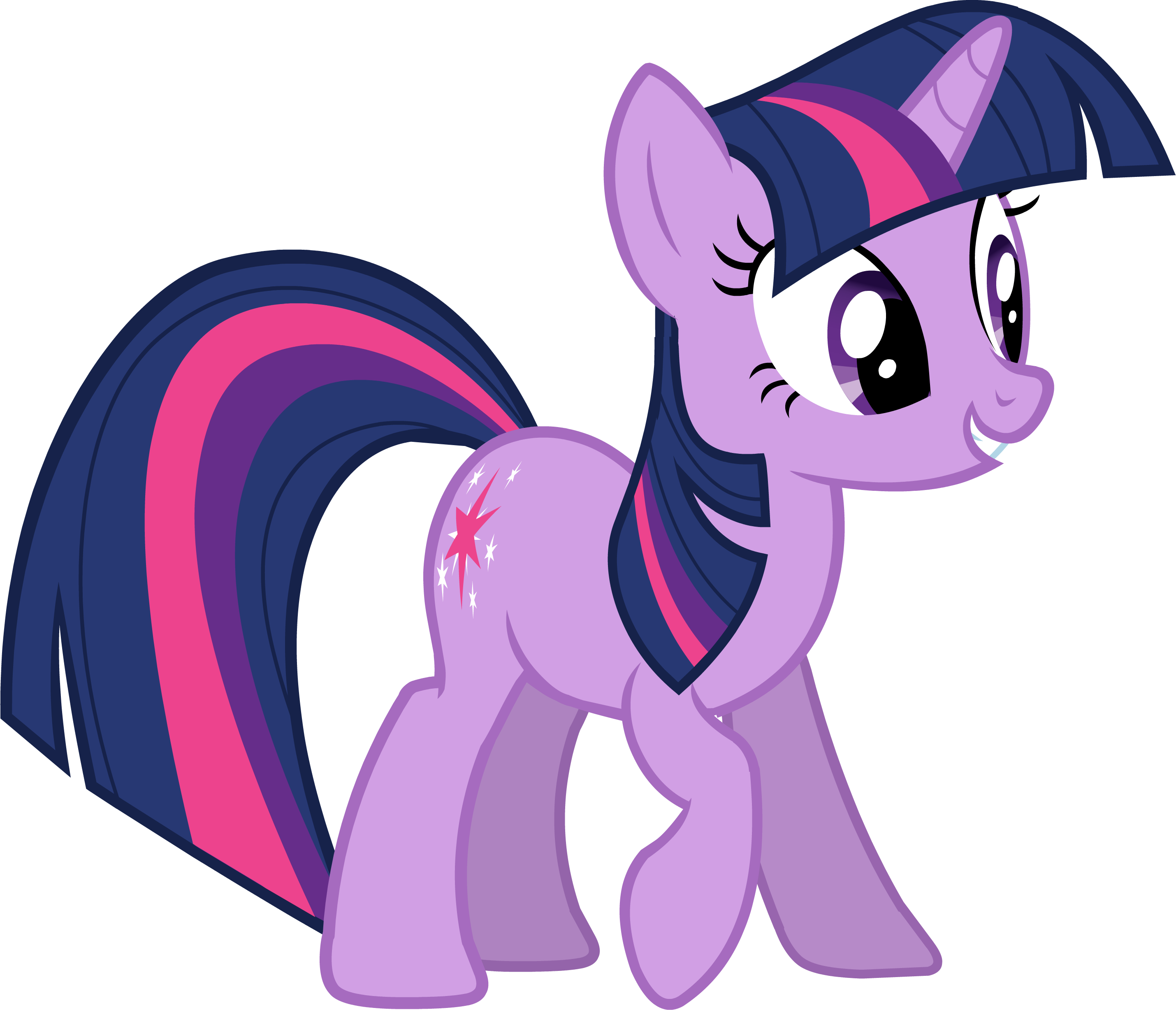Twilight Sparkle Vector - Twilight My Little Pony (2859x2455)