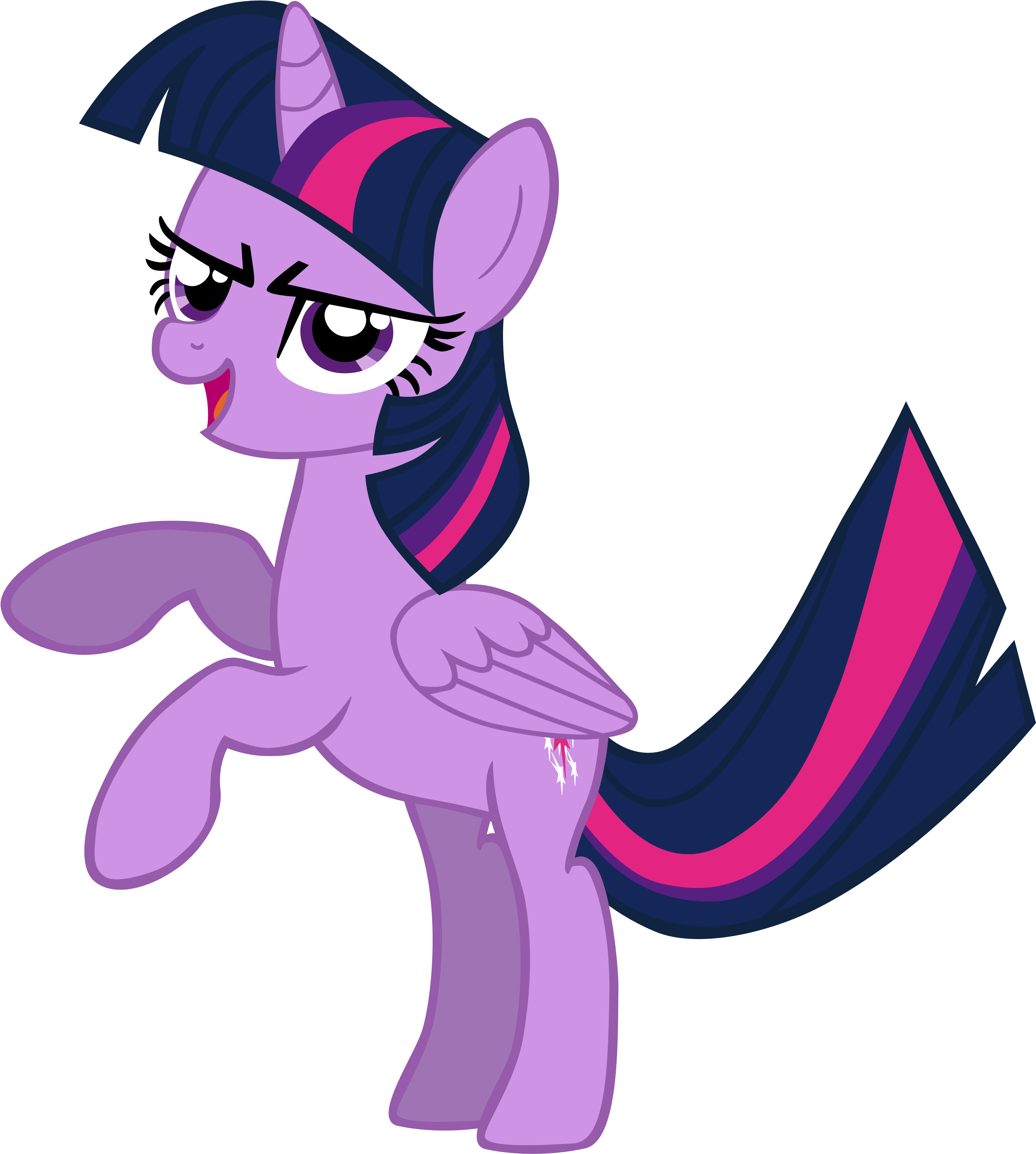 Flutterflyraptor 29 13 My Fifth Twilight Sparkle, Vector - Mlp Twilight Sparkle Alicorn Vector (3494x3804)