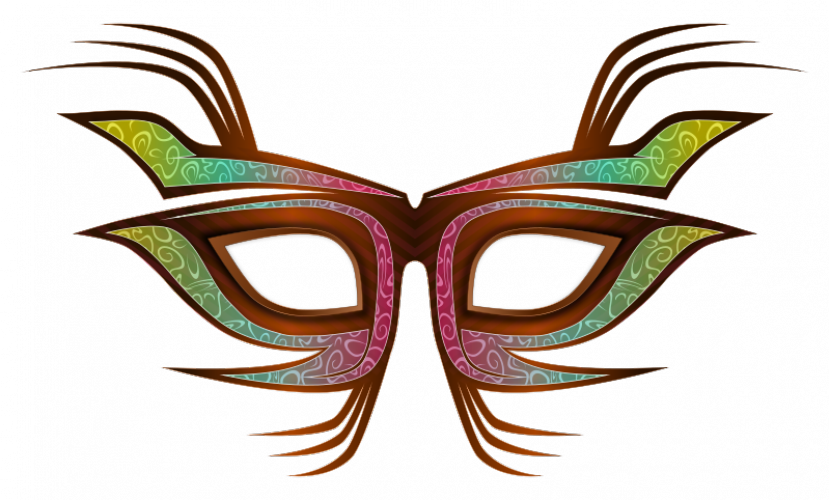 Party Mask - Mascaras De Carnaval Fondo Transparente (829x500)