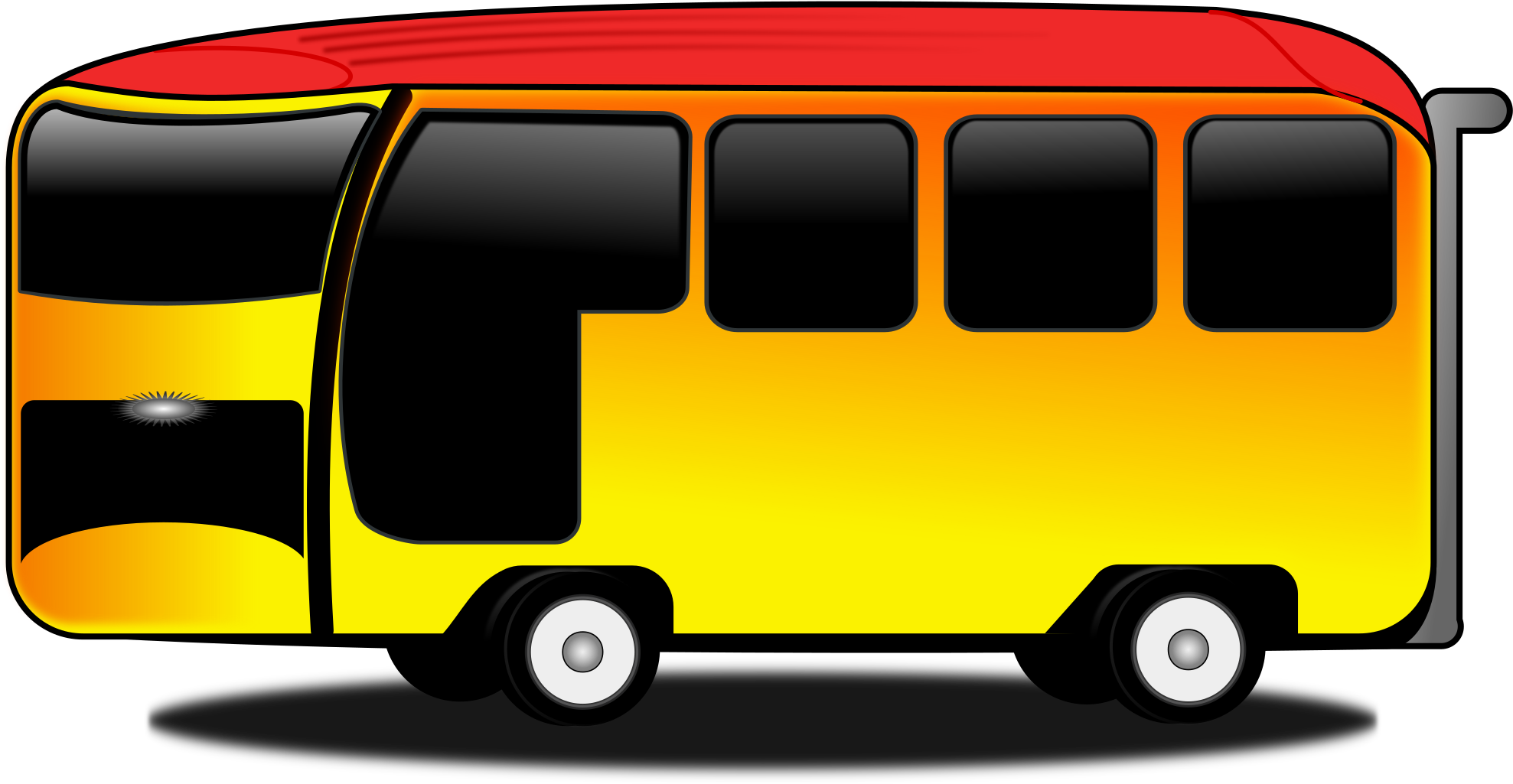 Автобус картинка png