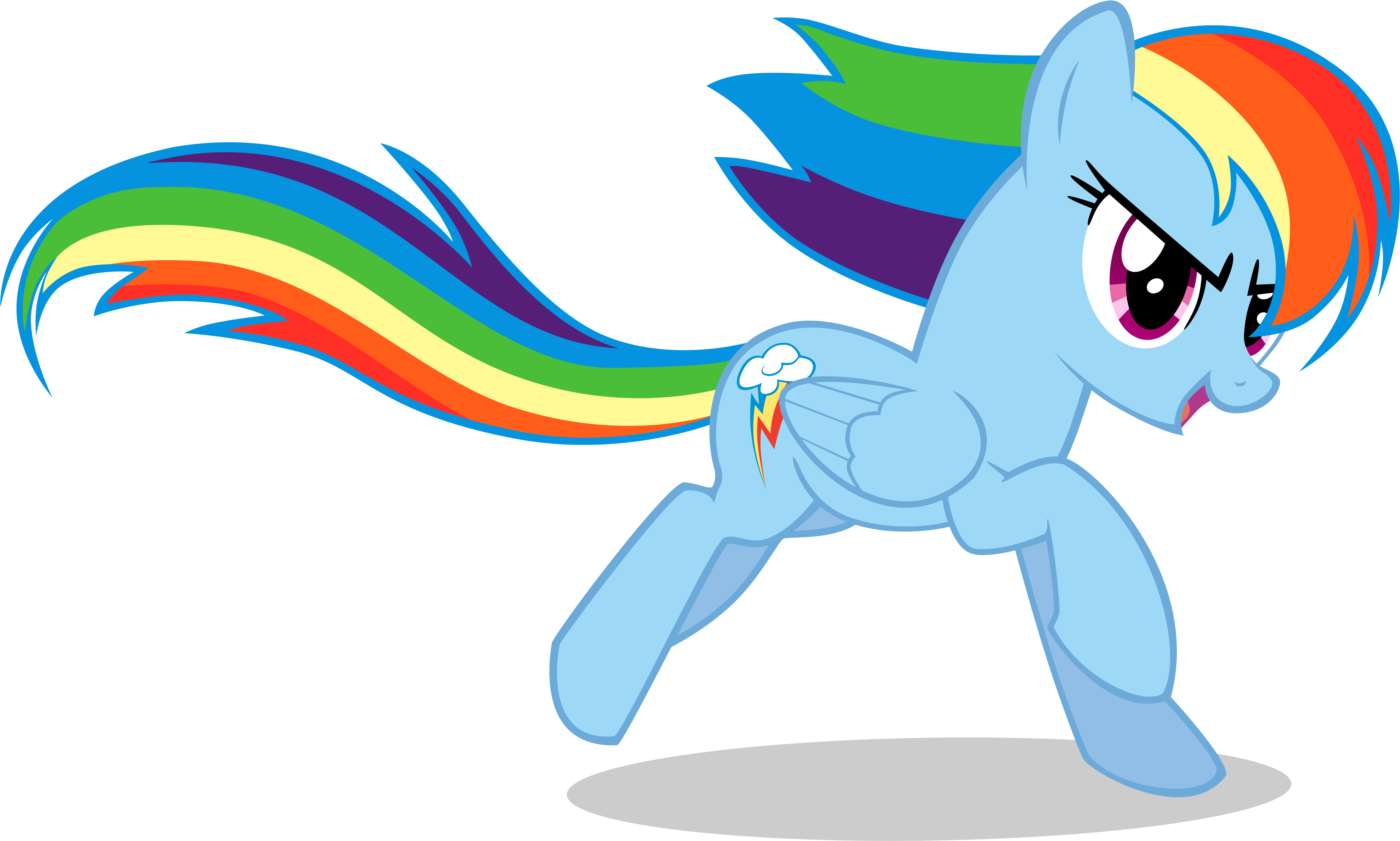 Rainbow Dash - My Little Pony Rainbow Dash (6358x3801)