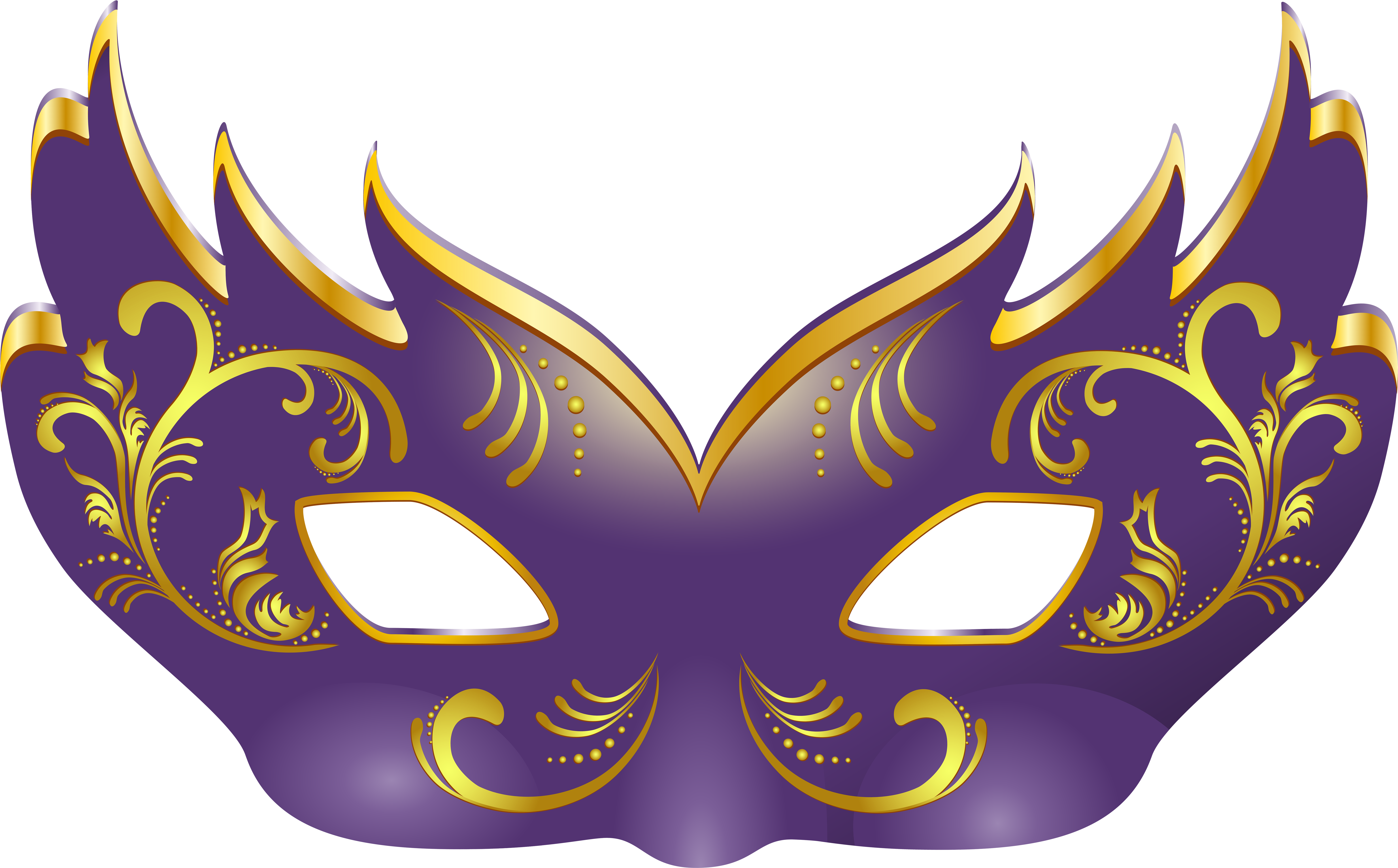 Mask Masquerade Ball Clip Art - Vector Graphics (8000x4962)