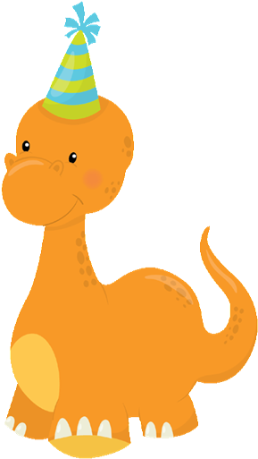 Dinosaur - Birthday Dinosaur Clipart (600x512)