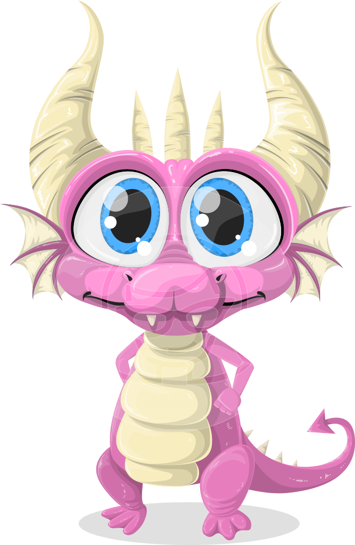 Little Draco - A - Cartoon Monster Creature (957x1060)