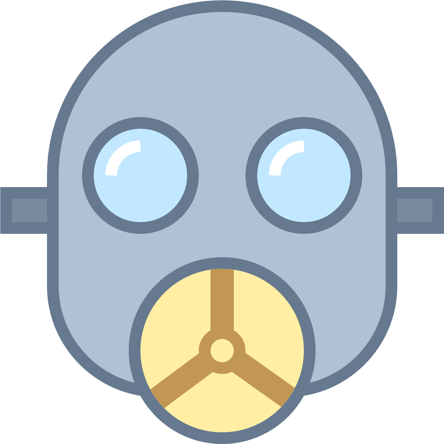 Gas Mask Computer Icons Oxygen Mask Clip Art - Gas Mask Computer Icons Oxygen Mask Clip Art (1600x1600)