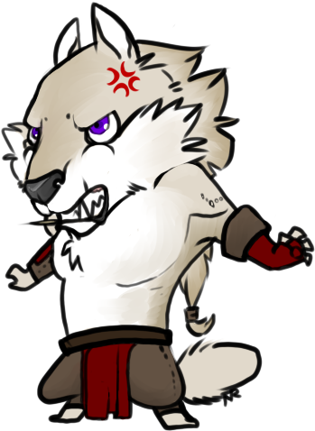 Worgen By Valishtu On Clipart Library - World Of Warcraft Worgen Chibi (400x500)
