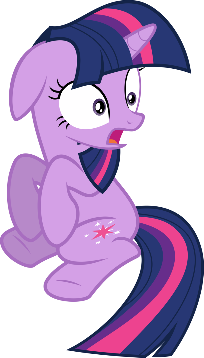 My Little Pony Vector - My Little Pony Surprised (675x1183)