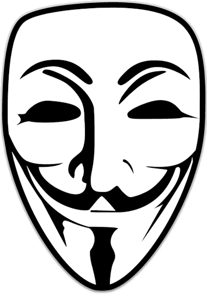 Guy Fawkes Mask Logo Shaped Sticker Unixstickers - Disobey V For Vendetta Guy Fawkes Anonymous Mask Unisex (650x650)