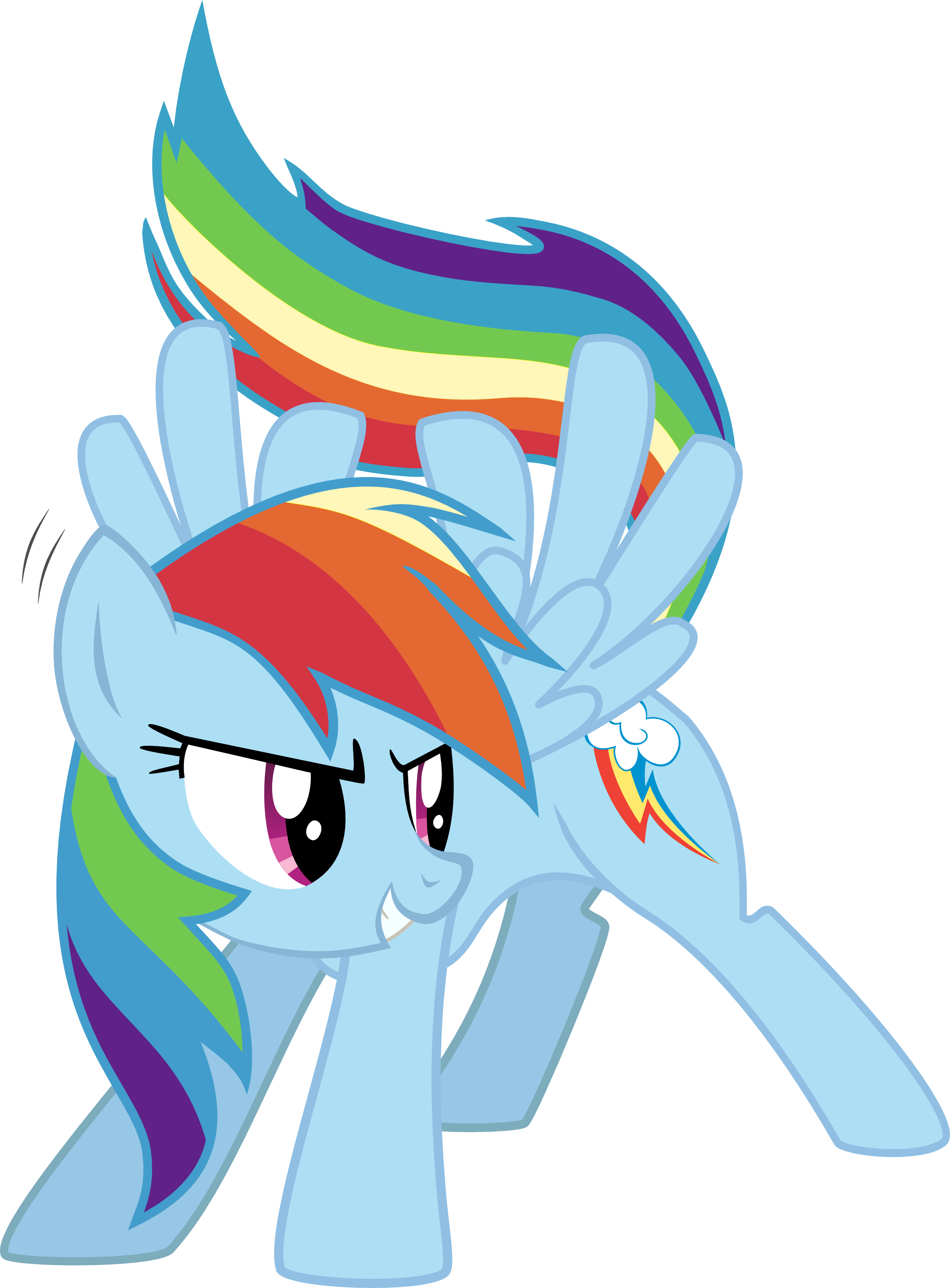 Rainbow Dash - Rainbow Dash Cutie Mark (2360x3202)