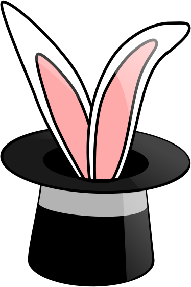 Magic Hat With Rabbit (374x562)