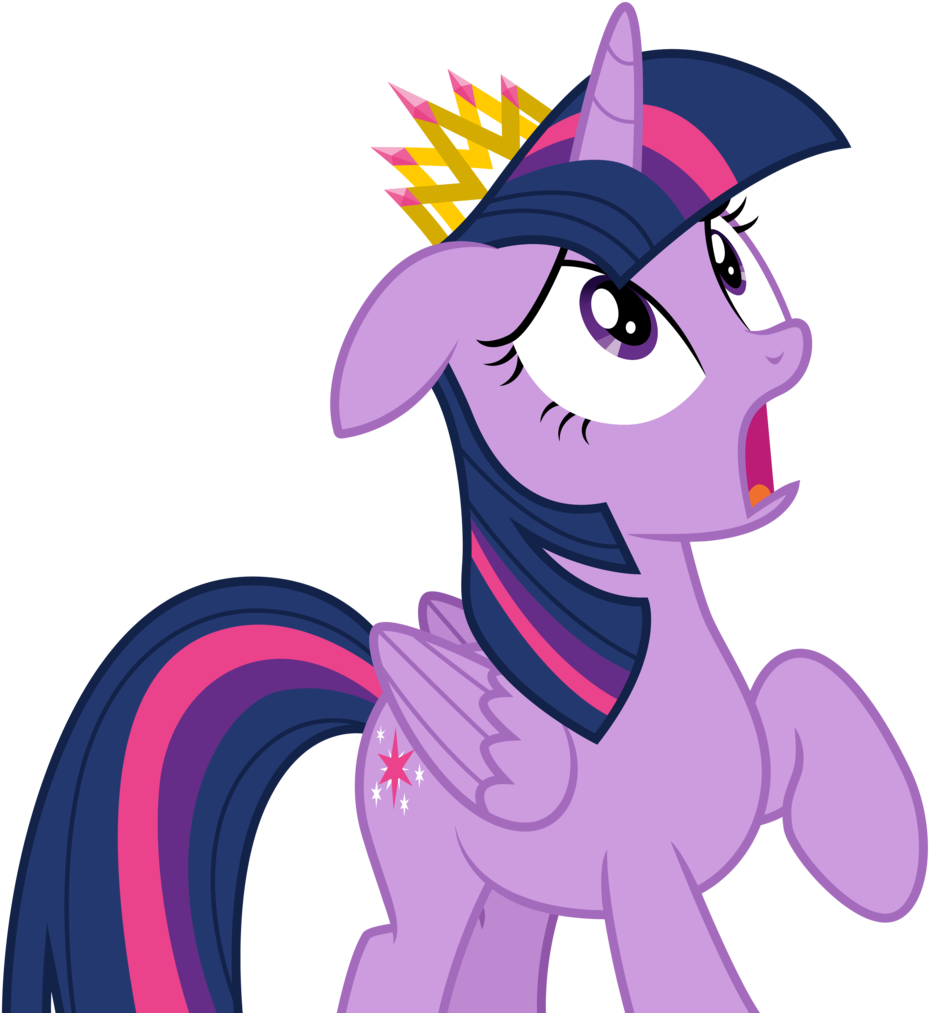 Shocked Twilight Sparkle By Cloudyglow - Twilight Sparkle (1024x1102)