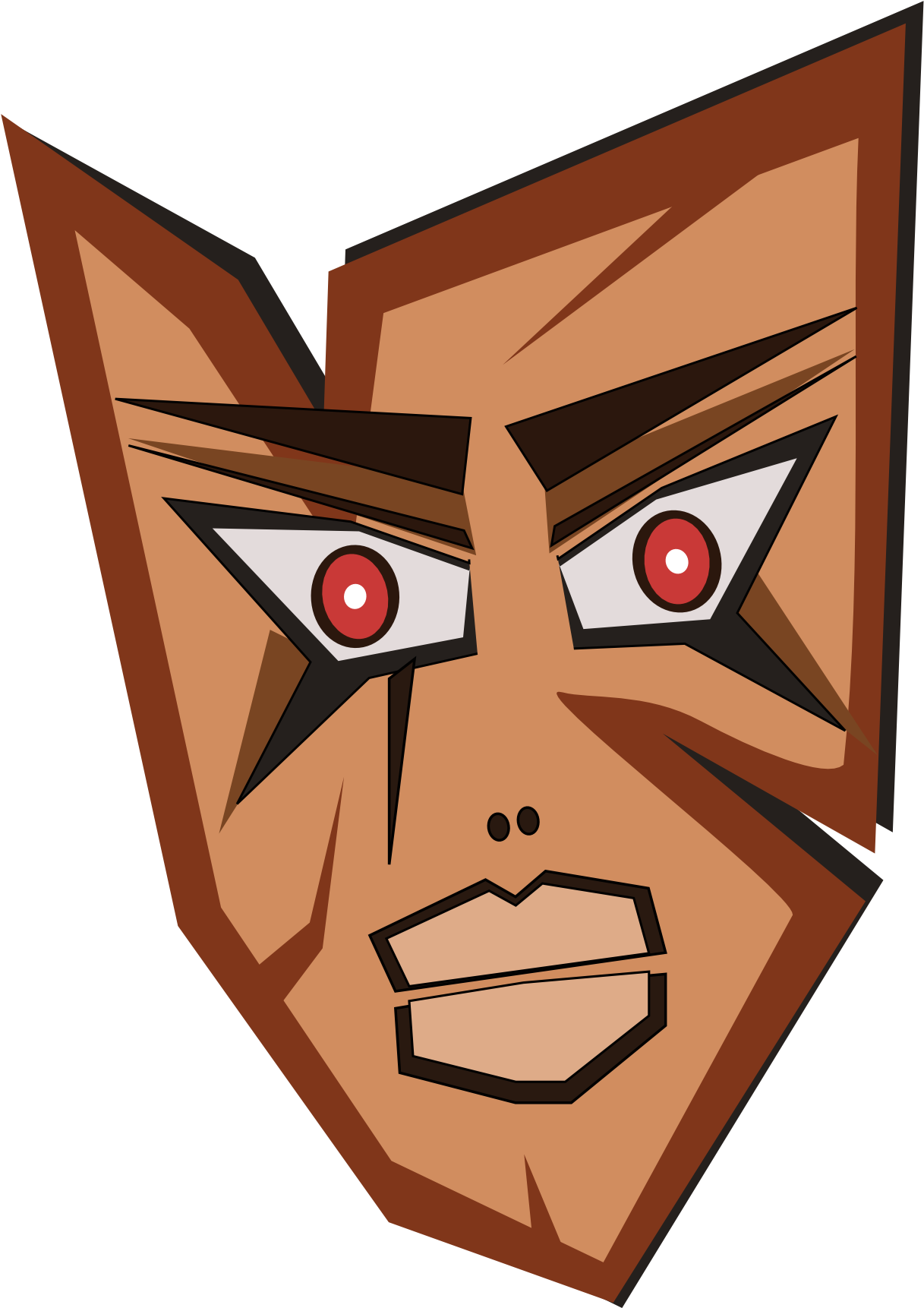 Face Traditional African Masks Clip Art - Face Traditional African Masks Clip Art (1969x1969)