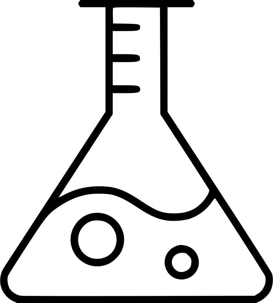 Ampoule Chemical Chemistry Experiment Laboratory Potion - Icons Chemical Svg (884x980)