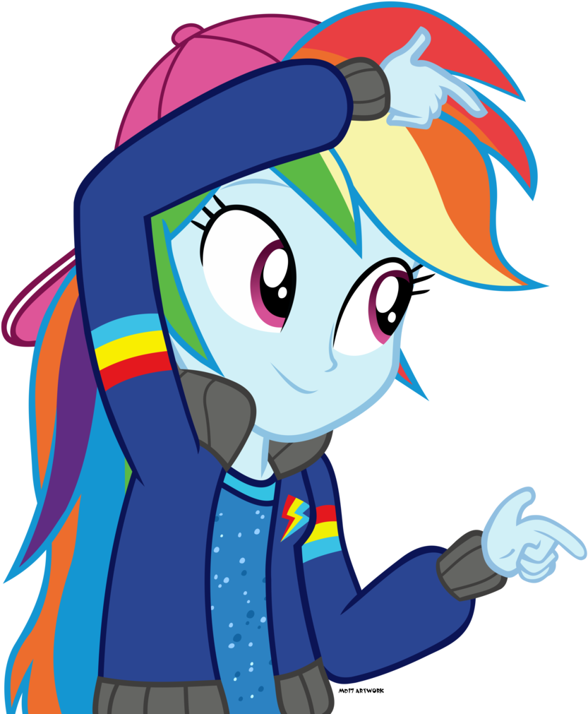 Get The Show On The Road By Mandash1996 - Rainbow Dash Eg Png (868x1024)