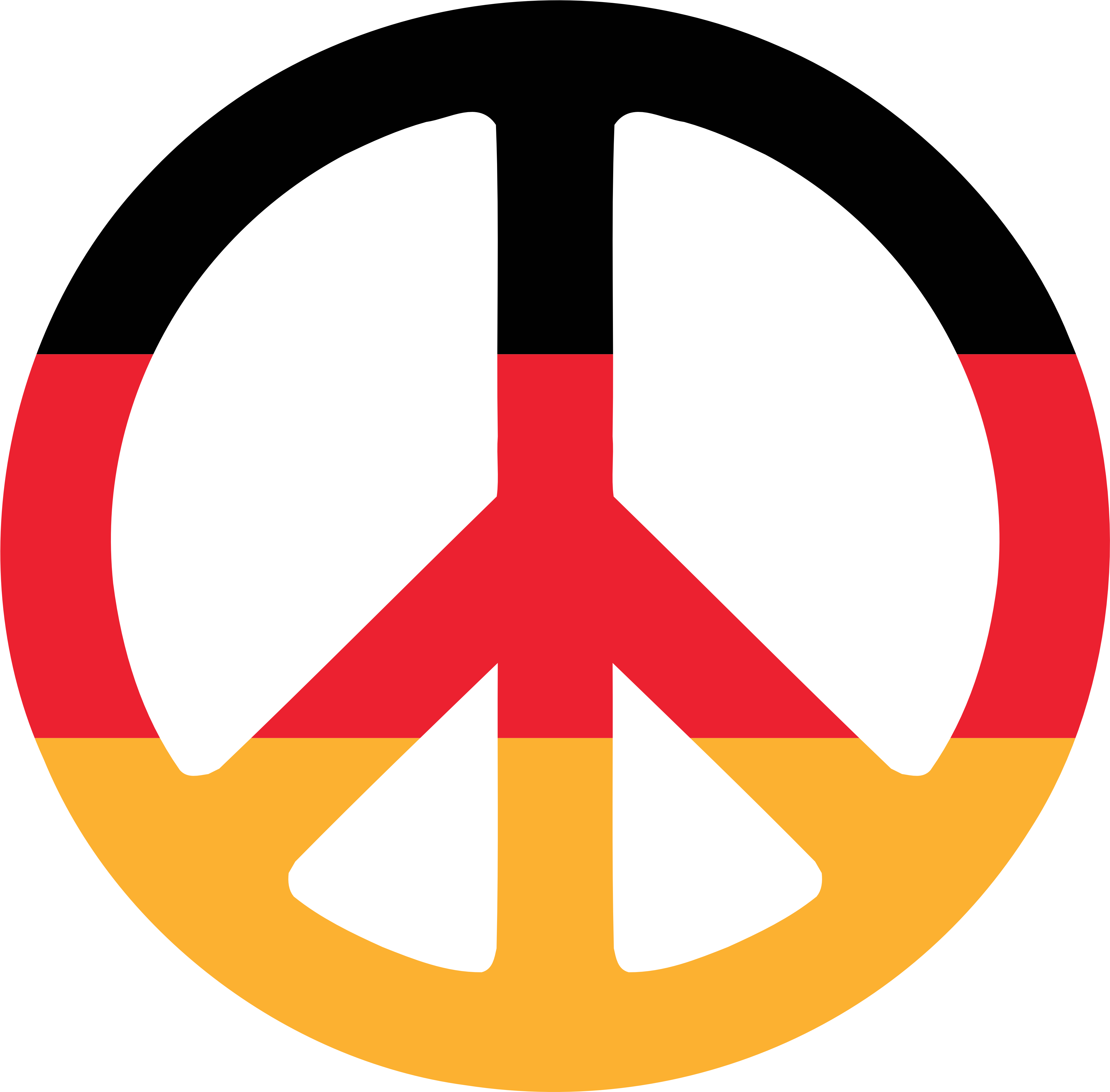 Top 77 Germany Clip Art - German Flag Peace Sign (4444x4444)