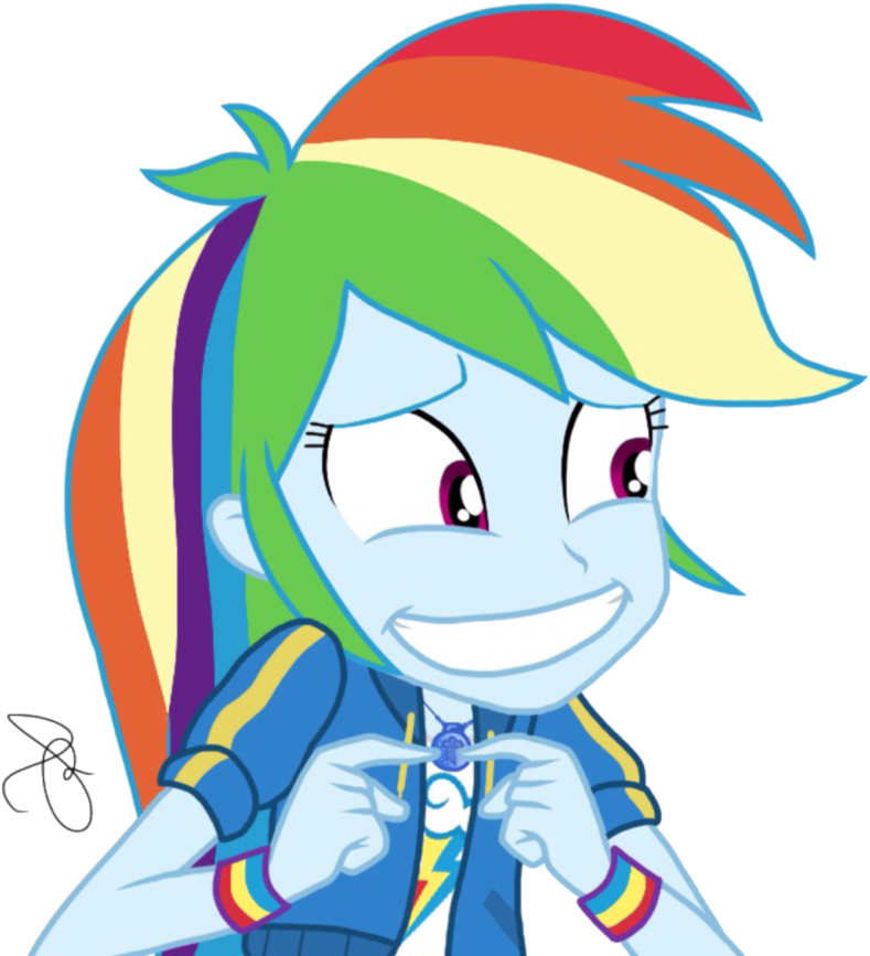 Rainbow Dash By Ilaria122 - Mlp Eg Series 2018 Rainbow Dash (894x894)