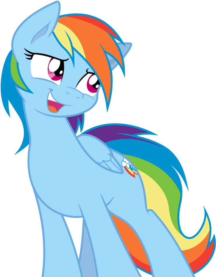 'whutt' By - Mlp Rainbow Dash Cute (816x979)