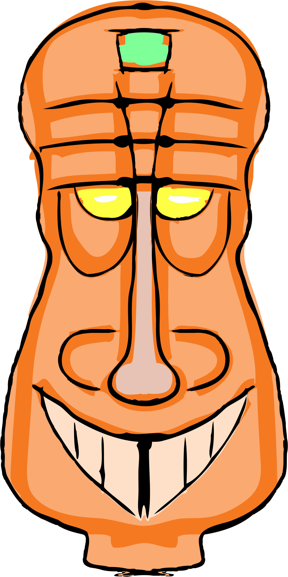 Orange Tiki - Orange Tiki (1196x2391)