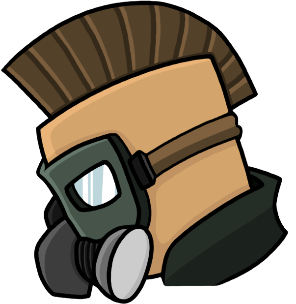 Gas Mask Rebel By Theunionsart - Roblox Tower Warfare (622x637)