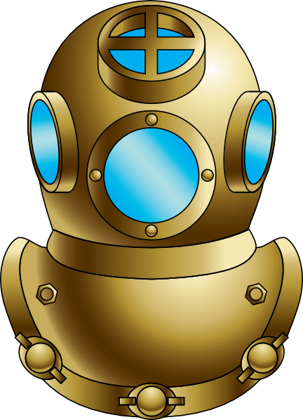 Scuba Diving Helmet Clipart (512x709)