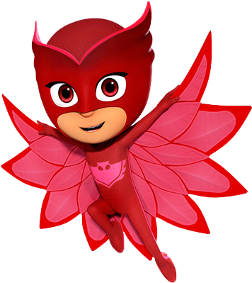 Pj Masks 4 Owlette Edible Birthday Cake Topper Or Cupcake - Pj Masks: Pj Masks In Action [book] (377x423)