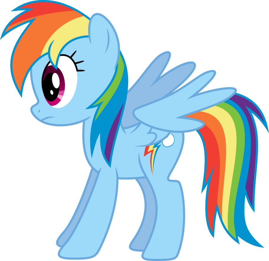 Rainbow Dash 5 By Skie-vinyl - Friendship Is Magic Rainbow Dash (908x880)