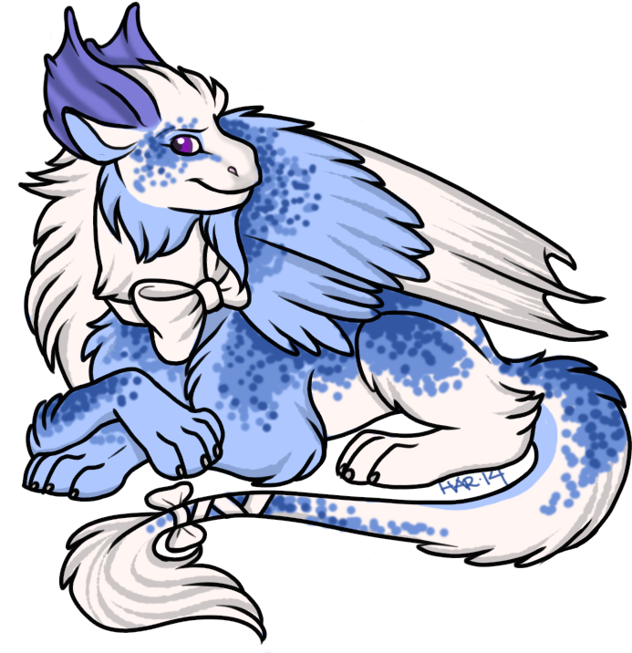 Flight Rising - Flight Rising Dragons Art Tundra (750x750)