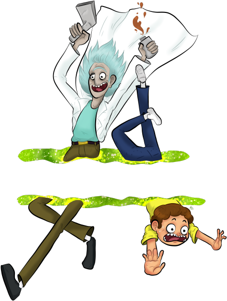 Rick And Morty Hd Clipart - Rick And Morty Png (500x652)