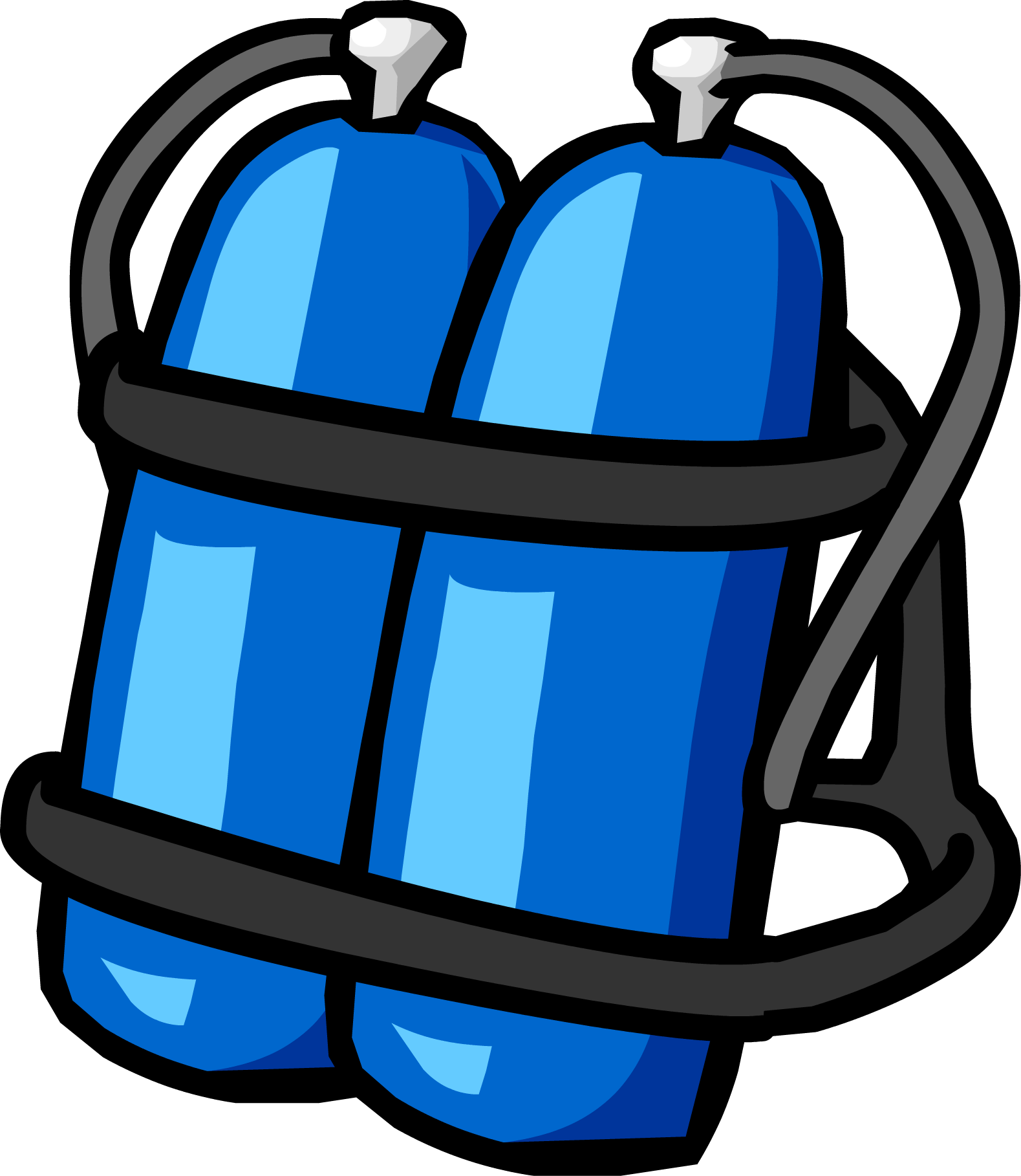 Blue Scuba Tank - Scuba Diving Tank Png (1579x1818)