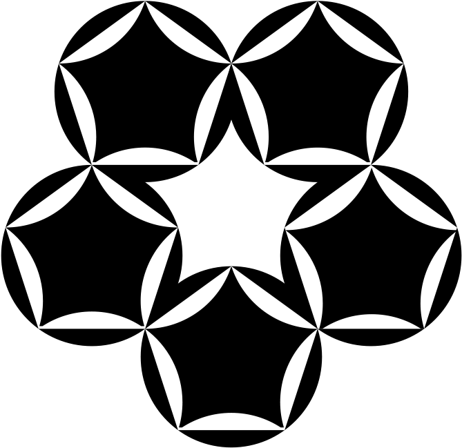 Round Pentagons - Color (800x800)